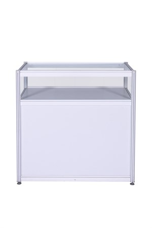 Glasdisk Profil, vit